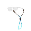 The Slim Eye Glass Retainer - Black/Marine Blue/Aqua Fade