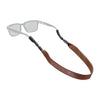 Nappa Leather Eye Glass Retainer - Brown