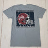 Ms State Puzzle Helmet Tee - Grey