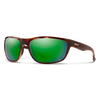 Redding Sunglasses - Polarized Green Mirror Lens - Tortoise Frame
