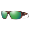 Guides Choice XL Sunglasses - Polarized Green Mirror Lens - Tortoise Frame