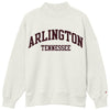 Arlington TN Mock Neck Oatmeal Sweatshirt - Oatmeal Heather