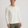 Men Bamboo Slub Hoodie II - Sea Salt
