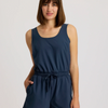 4" Women Breeze Romper - Storm Cloud