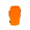 Quad Core Arc Spark Lighter with Flashlight - Orange