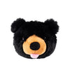 2-in-1 Fetch Ball Dog Toy - Black Bear