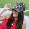 Hog Through Letter A Trucker Hat - Camo