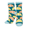 Citrus Slices Sock - Teal