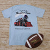 Ole Miss Lane Train Tee - Chambray