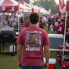 Alabama Brown Lab Tee - Crimson
