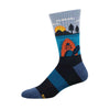 Kayak at Sunrise Sock - Blue