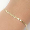 Herringbone Bracelet - Gold