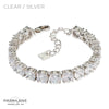 Impression Bracelet - Silver/Clear