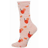 Italian Spritz Sock - Pink Heather