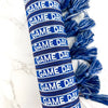 Game Day Embroidered Bracelet - Blue Game Day