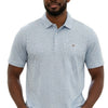 Cotton Brothers Mini Dogs Polo - White/Cornflower