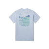 Pin High Tee - Washed Sky Blue