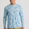 Bamboo Lightweight Long Sleeve - Sea Camo