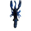 3" Craw Worm W/Craw Cane - Blk/Blue Swirl