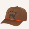 Black Lab Ensenada Rope Hat - Stone Brown