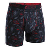 Swing Shift 6" Boxer Brief - Black Paisley