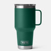 30 Oz Travel Mug - Black Forest Green