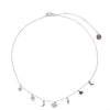 Celestial Charm Choker - Silver