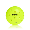 Core Outdoor Pickleballs 6Pk - Neon Green