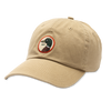 Catch of the Day Patch Cotton Twill Hat - Khaki