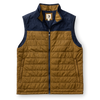 Ridgeland Quilted Vest - Bronze Brown