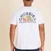 The Daily Sunrise Tee - Optic White