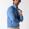 Dunmore Long Sleeve 1/4 Zip Pullover - Lake Blue