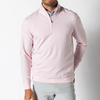 Dunmore Long Sleeve 1/4 Zip Pullover - Pastel Pink