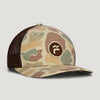 Brand Flag Trucker Hat - Vintage Camo