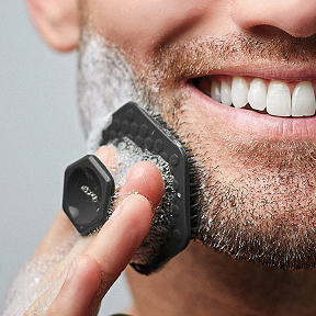 Face Scrubber & Hook - CHARCOAL