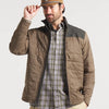 Falcon Hill Quilted Jacket - Stone Brown