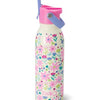 Flip + Sip Bottle 16 Oz - Flower Power