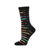 Friendship Bracelet Socks - Black