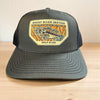 Ghost River 112 Trucker Hat - Charcoal/Black