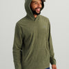 Leeward Lightweight Fleece Hoodie - Heather Moss