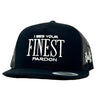 Beg Your Pardon Trucker Hat - Black