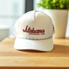 Univ of Alabama Caddy Rope Hat - White/Grey White Rope
