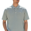 Cotton Brothers Stripe Polo - Sky/Navy/Leaf/White