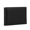 3 Fold Money Clip Wallet - Black