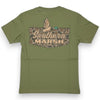 Inflight Badge Tee - Brigade Olive