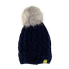 Snow Bunny Beanie - Black Heather