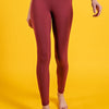 Full Length Leggings - Wine