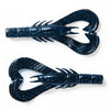 Googan Krackin Craw 7Pk - Black/Blue
