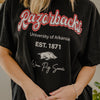 Arkansas Razorbacks Tee - Black
