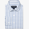 Leeward Long Sleeve - Trim - White Navy Windowpane